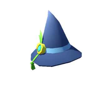 Wizard Hat 05 Blue